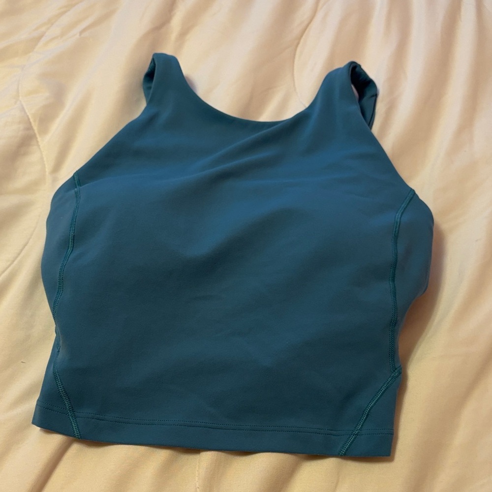 lululemon athletica Teal Crop Top